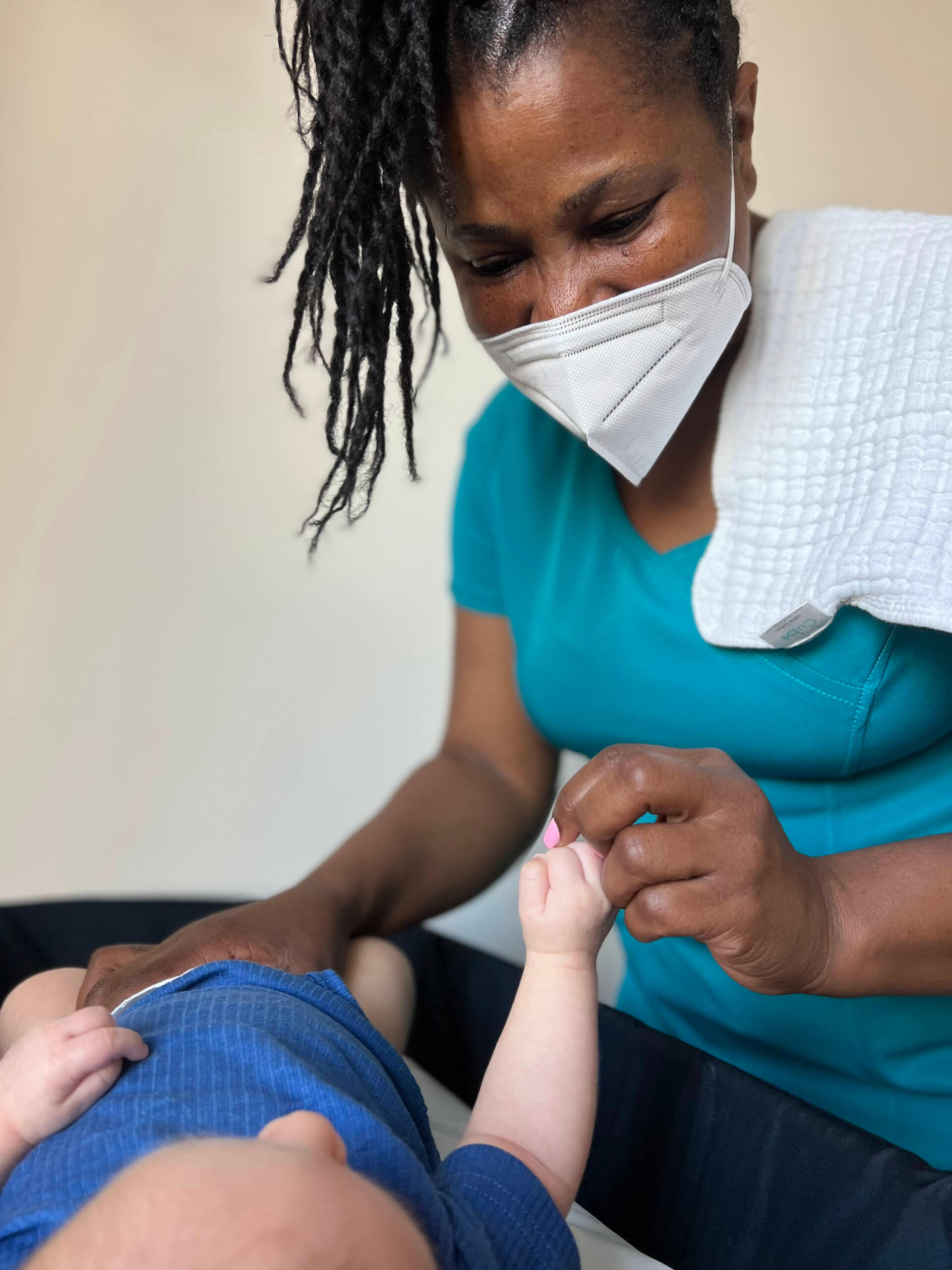 Bernadette in action