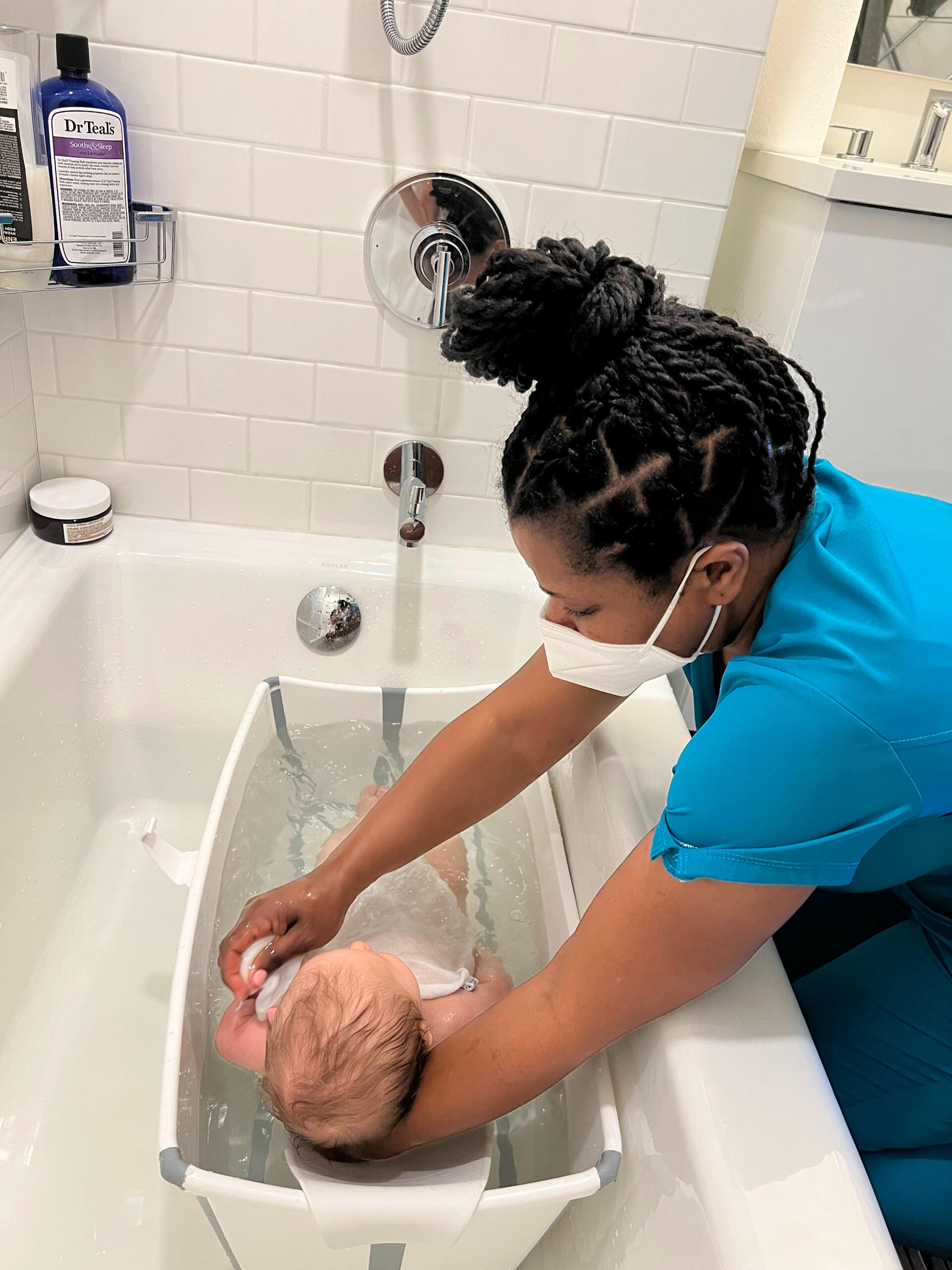 Bernadette in action